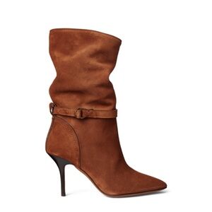 NEW OFFERS WELCOMED POLO Ralph Lauren Zoe Mid Calfskin Boot Size 10